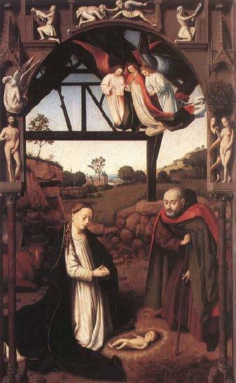 CHRISTUS, Petrus Nativity Germany oil painting art
